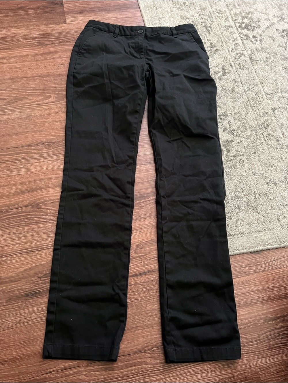 wonder nation Black Straight-Leg Pants